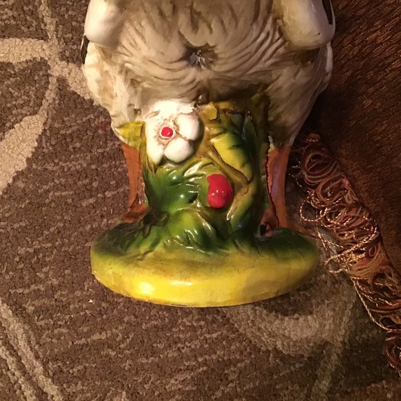 SALEVintage hand painted Italian polka dot rooster - Picture 6 of 6